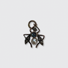 Load image into Gallery viewer, Diamond, Pearl &amp; Sapphire Fly Pendant, Stickpin Conversion