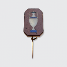 Load image into Gallery viewer, Victorian Goldstone Amphora Brooch by Domenico Bussolin