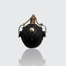 Load image into Gallery viewer, 19th Century Carved Coconut Perfume Flask Pendant