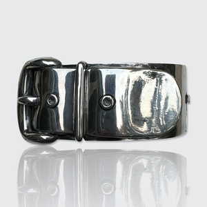 Victorian Silver Buckle Bracelet