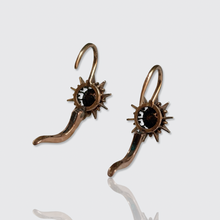Load image into Gallery viewer, 19th Century Starburst Rose-Cut Diamond Earrings