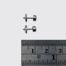 Load image into Gallery viewer, Old Mine-Cut Diamond Solitaire Earrings, 0.50 carats