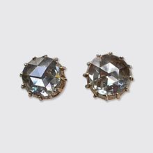 Load image into Gallery viewer, Victorian Rose-cut Diamond Earrings