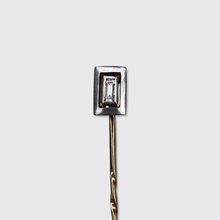 Load image into Gallery viewer, Art Deco Baguette-Cut Diamond Stickpin