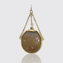 Load image into Gallery viewer, 19th Century French Hardstone Intaglio Pendant
