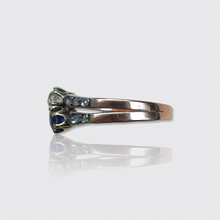 Load image into Gallery viewer, Belle Epoque Sapphire &amp; Diamond Toi et Moi Ring