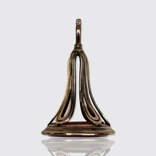 Load image into Gallery viewer, 19th Century Carnelian Intaglio Fob Seal 'Je ne change qu'en mourant'