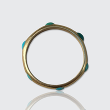 Load image into Gallery viewer, Antique French Turquoise Eternity Ring