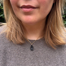 Load image into Gallery viewer, 19th Century French Onyx Cupid Intaglio Fob