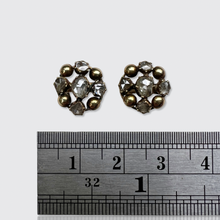 Load image into Gallery viewer, Victorian Rose-Cut Diamond Earrings
