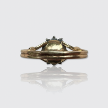 Load image into Gallery viewer, Georgian Rose-Cut Diamond Flower Ring