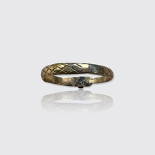 Load image into Gallery viewer, Georgian Rose-Cut Diamond Ouroboros Snake Ring