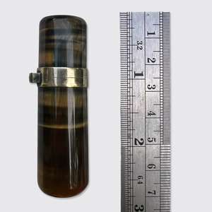 Edwardian Tiger's Eye Perfume Bottle
