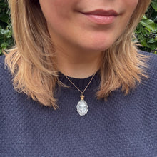 Load image into Gallery viewer, 19th Century Holy Cross Perfume Bottle Pendant