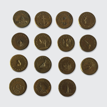 Load image into Gallery viewer, 19th Century Round Wax Seal Etui with Fifteen Double-Sided Seals