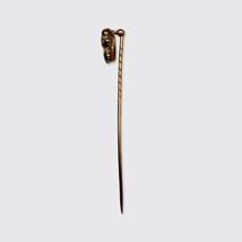 Load image into Gallery viewer, Antique Sapphire &amp; Diamond Horseshoe Stickpin