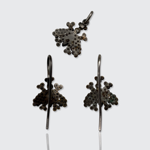 Load image into Gallery viewer, Georgian Cut Steel Butterfly Earrings and Pendant