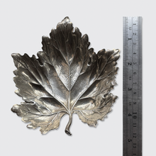 Load image into Gallery viewer, Reserved: Vintage Silver Leaf-Shaped Ring Tray, Buccellati
