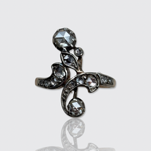 Load image into Gallery viewer, Belle Epoque Rose-Cut Diamond Swirl Ring