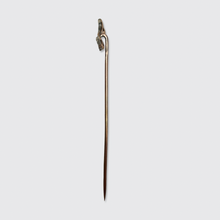 Load image into Gallery viewer, Antique Pearl &amp; Diamond Cooked Egg Stickpin