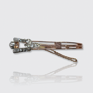 Reserved for J, Payment 1/6: Paste & Diamond Bracelet and ‘Bonheur' Bracelet