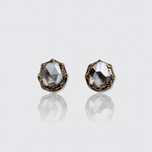 Load image into Gallery viewer, 19th Century Rose-Cut Diamond Stud Earrings