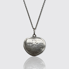 Load image into Gallery viewer, Silver Mounted 'Scare-Stone' Fossil Amulet Pendant