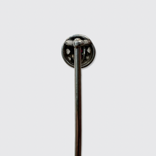 Load image into Gallery viewer, Platinum Art Deco Ruby &amp; Diamond Ball Stickpin