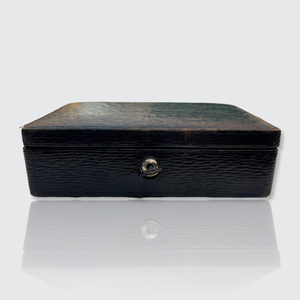 Jewellery Travel Box with Tray and Key