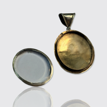 Load image into Gallery viewer, 19th Century Micro Mosaic Butterfly Grand Tour Locket