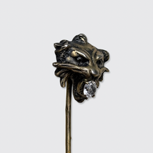 Load image into Gallery viewer, Antique French Gilded Silver Chimera Stickpin