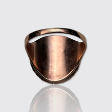Load image into Gallery viewer, 18th Century Circular Enamel, Pearl &amp; Diamond Hairwork Ring