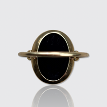 Load image into Gallery viewer, Antique Hardstone Cameo Ring a Greek Warrior