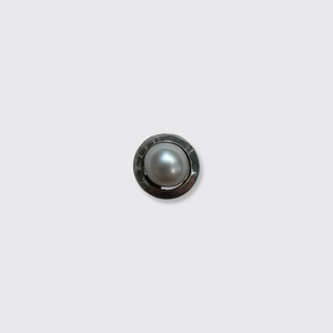 Round Pearl Target Single Earring, Stickpin Conversion