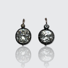Load image into Gallery viewer, Victorian Paste Leverback Earrings