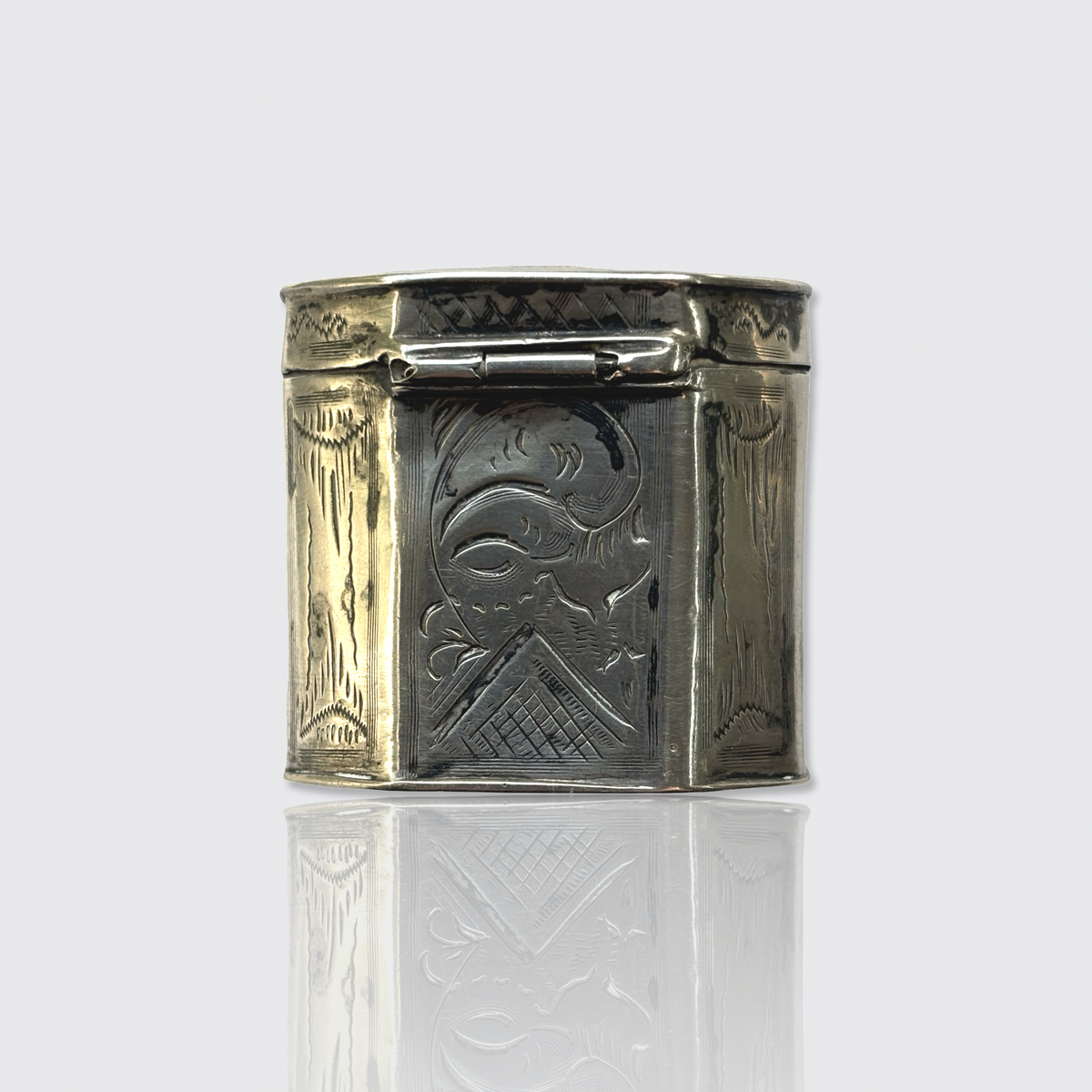 19th Century Dutch Silver Snuff Box, 1855 – 21stfinds