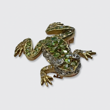 Load image into Gallery viewer, Victorian Frog Brooch