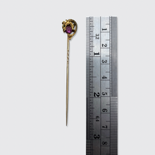 Load image into Gallery viewer, Antique Ruby Chimera Stickpin