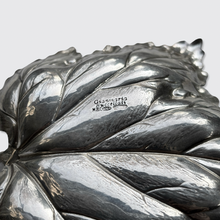 Load image into Gallery viewer, Reserved: Vintage Silver Leaf-Shaped Ring Tray, Buccellati