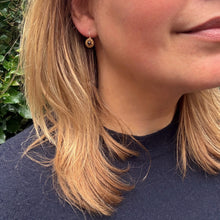 Load image into Gallery viewer, Victorian Cannetille Day to Night 'Marriage' Earrings