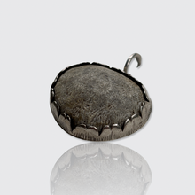 Load image into Gallery viewer, Silver Mounted 'Scare-Stone' Fossil Amulet Pendant