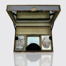 Load image into Gallery viewer, Georgian Mirrored Sewing Kit Box