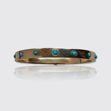 Load image into Gallery viewer, Victorian Turquoise Line Bracelet