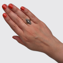 Load image into Gallery viewer, 19th Century Rose-Cut Diamond Marquise Ring