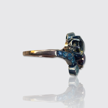 Load image into Gallery viewer, Belle Epoque Zircon Toi et Moi Ring