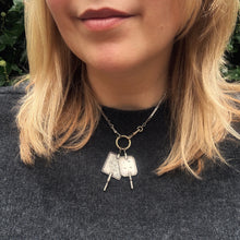 Load image into Gallery viewer, Two Silver 19th Century Swedish Watch Key Pendants