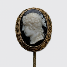 Load image into Gallery viewer, Victorian Cameo Stickpin