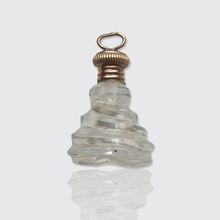 Load image into Gallery viewer, 19th Century Cone-Shaped Perfume Bottle Pendant
