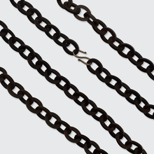 Load image into Gallery viewer, Victorian Vulcanite Sautoir Necklace