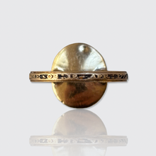 Load image into Gallery viewer, Georgian Hairwork Mourning Ring, 1771